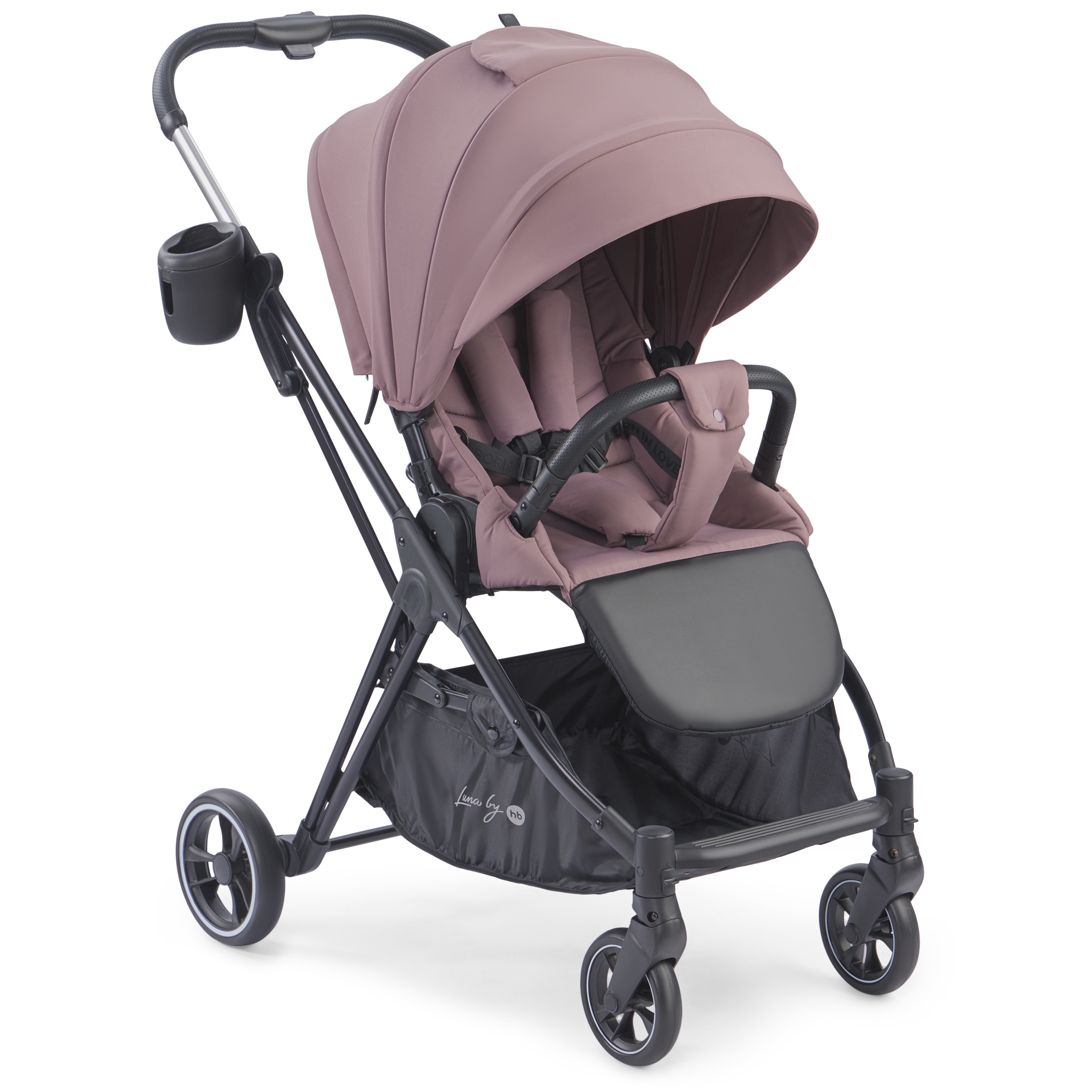 Коляска прогулочная Happy Baby Luna розовый - фото 16