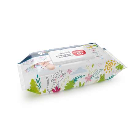 Влажные салфетки BabyGo 72 шт.