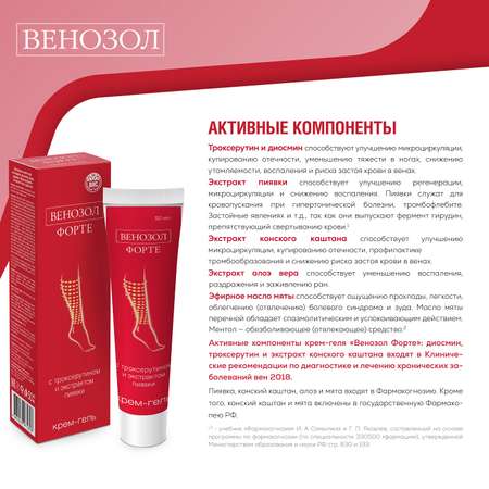 Гель Венозол 50 мл