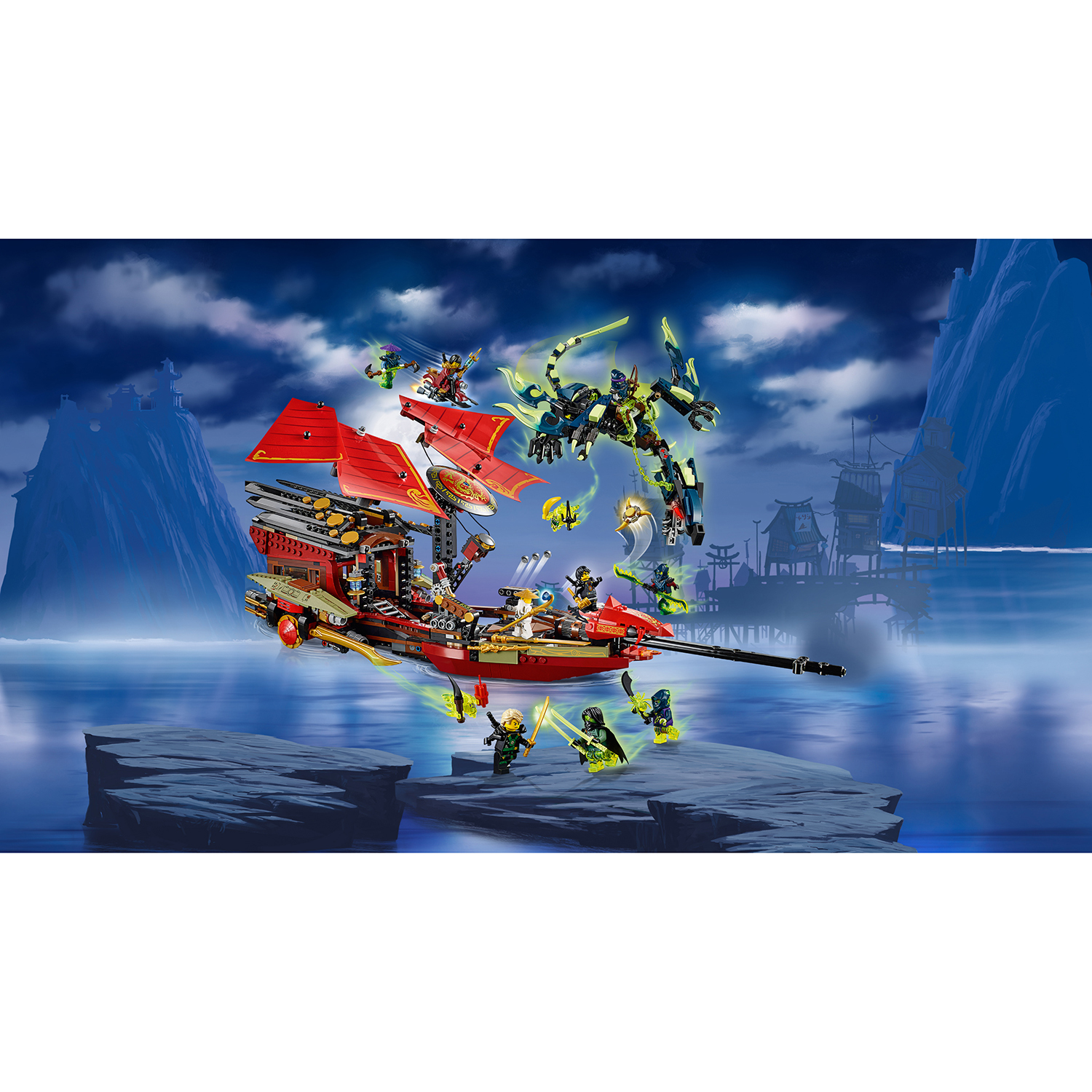 Конструктор LEGO NINJAGO блочный - фото 5