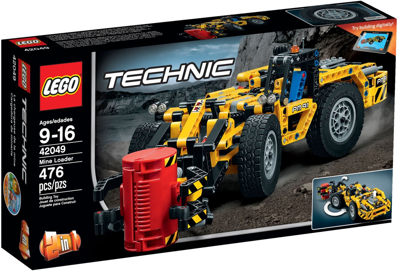 Конструктор LEGO Technic 42049 476 дет. - фото 1