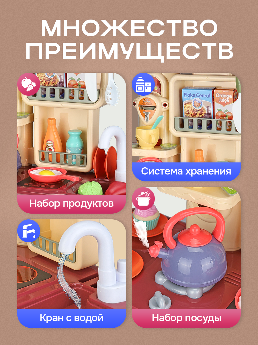 Игрушечная кухня Рыжий кот - фото 2