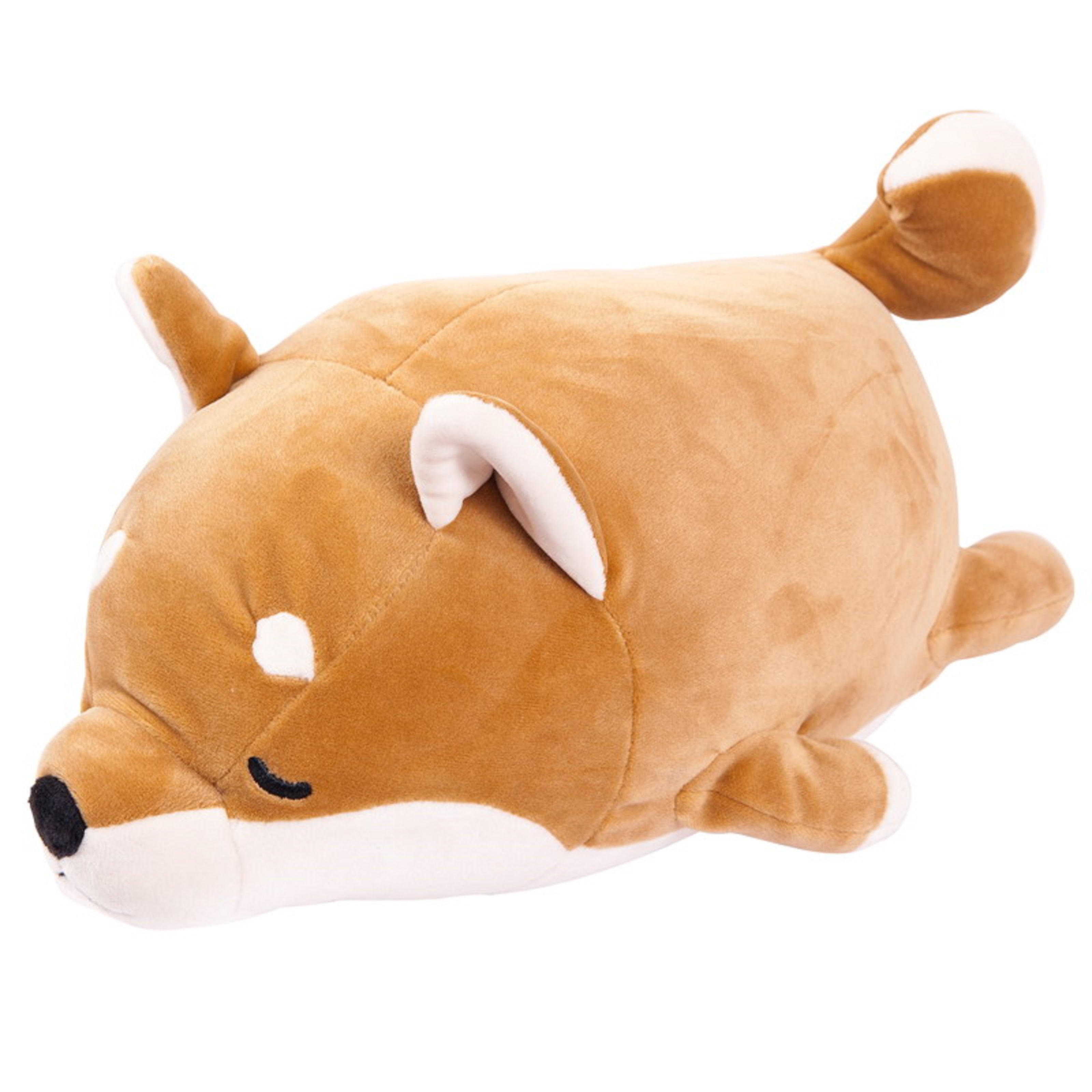 Мягкая игрушка Abtoys Собачка Корги коричневая - фото 1