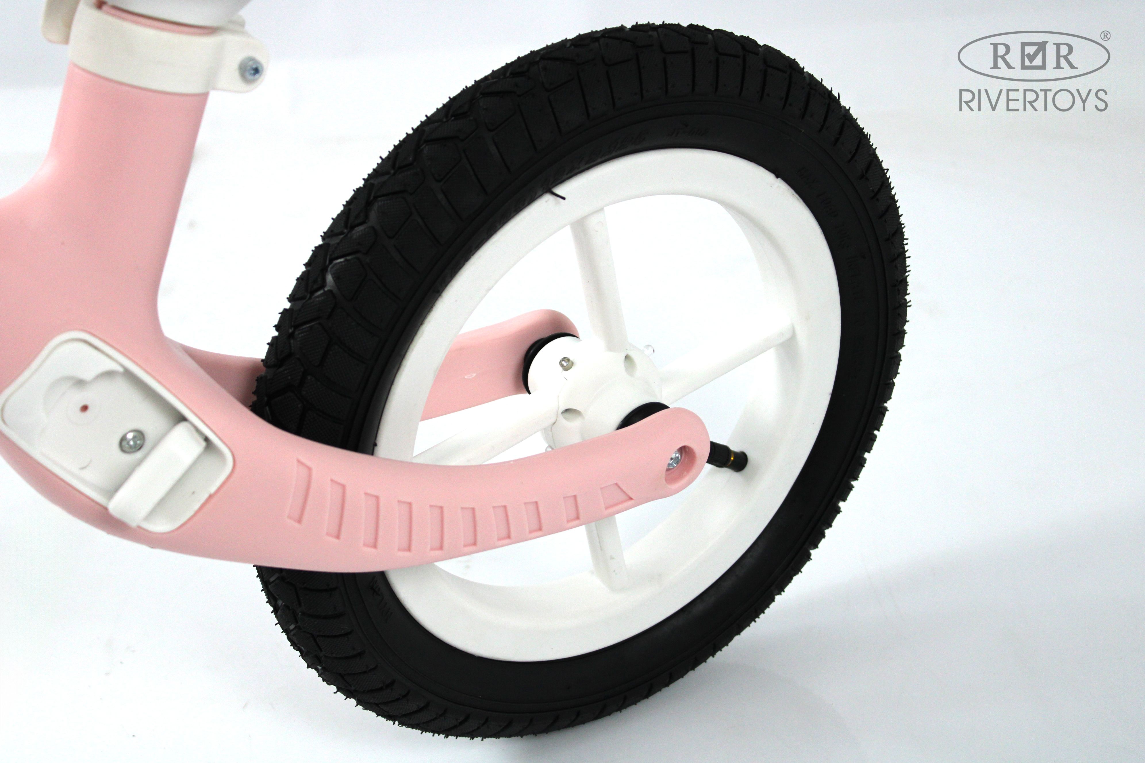 Двухколесный беговел RIVERTOYS 12 дюймов - фото 13