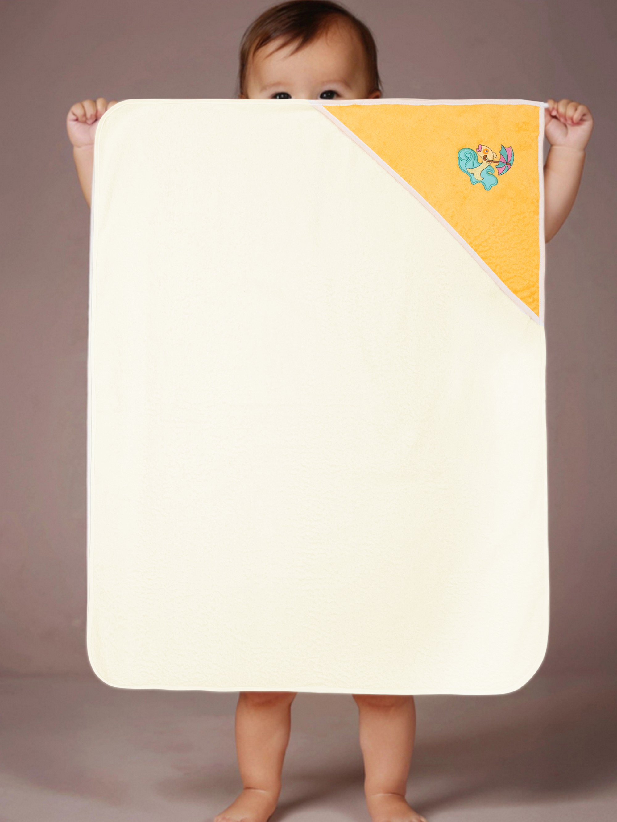 Полотенце уголок Wellness Малыш-01/35_Р 80 x 100 см 1 шт. - фото 9