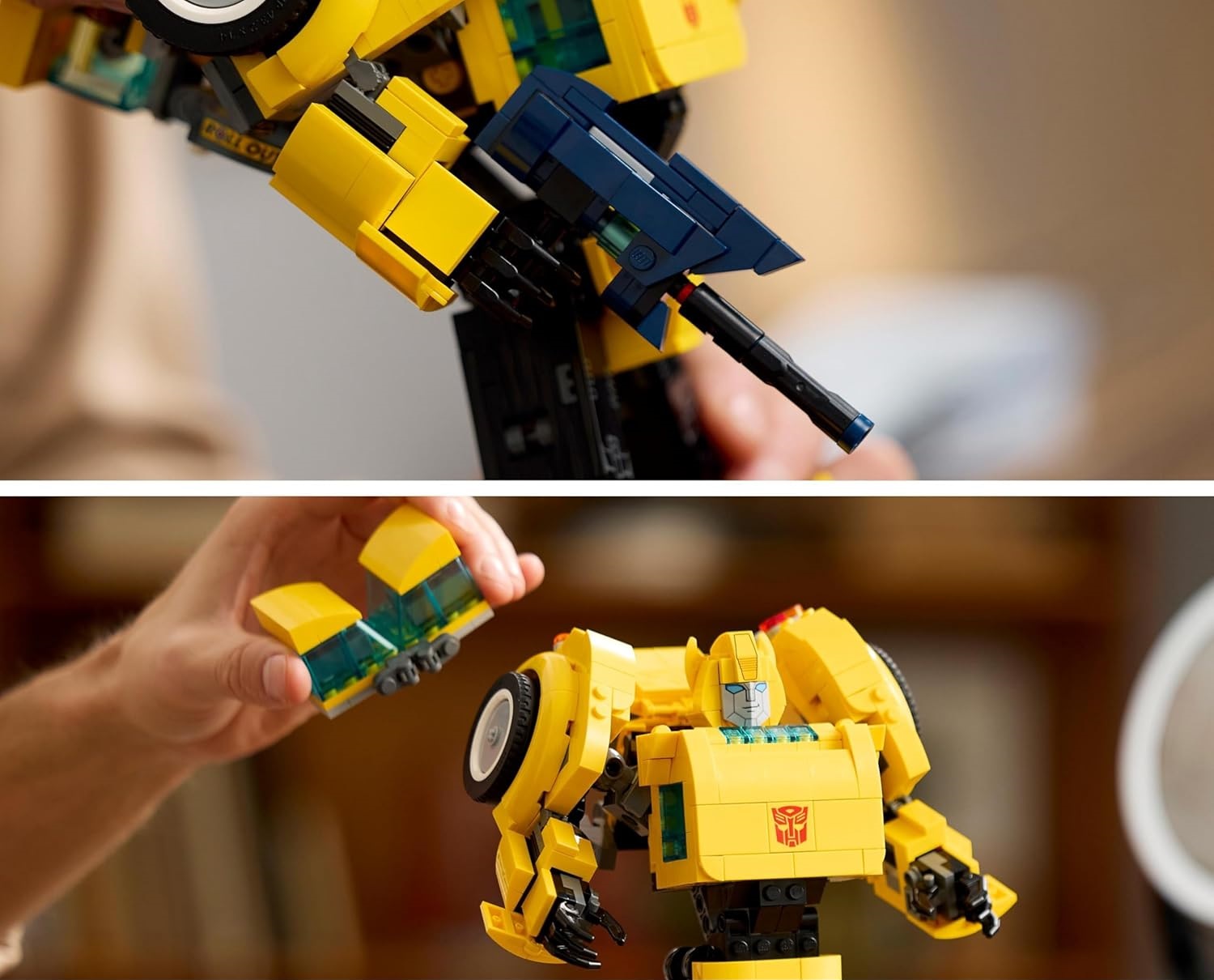Конструктор LEGO Icons Бамблби блочный - фото 3