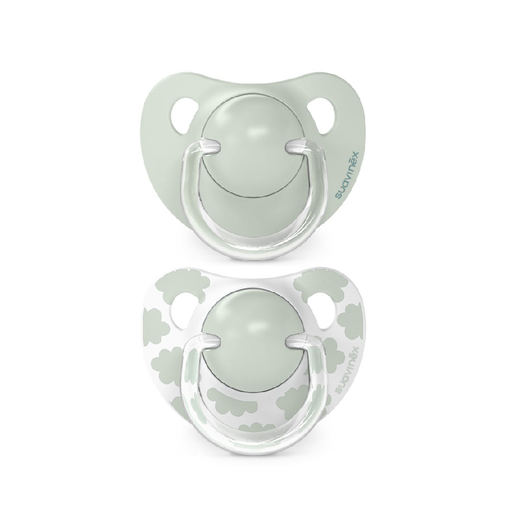 Пустышка Suavinex силикон ортодонтическая от 0 мес. 2 шт. - фото 1