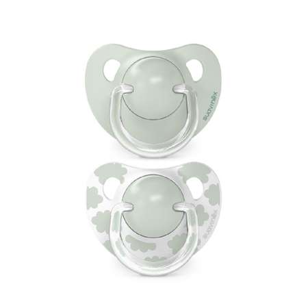 Пустышка Suavinex силикон ортодонтическая от 0 мес. 2 шт.