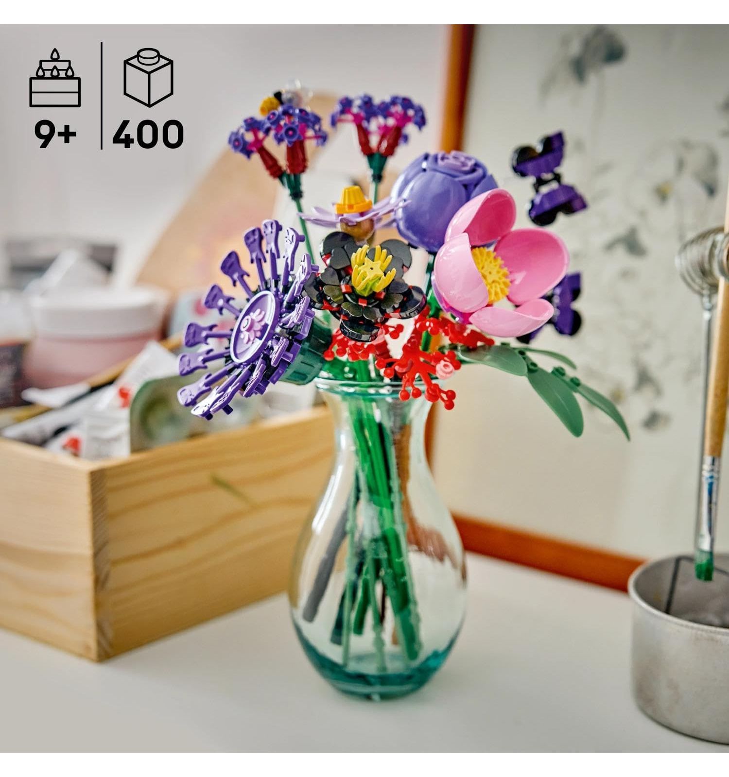 Конструктор LEGO Botanicals Букет Оливии Родриго 400 дет. - фото 5