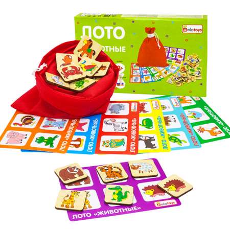 Настольная игра Alatoys Животный мир в ассортименте