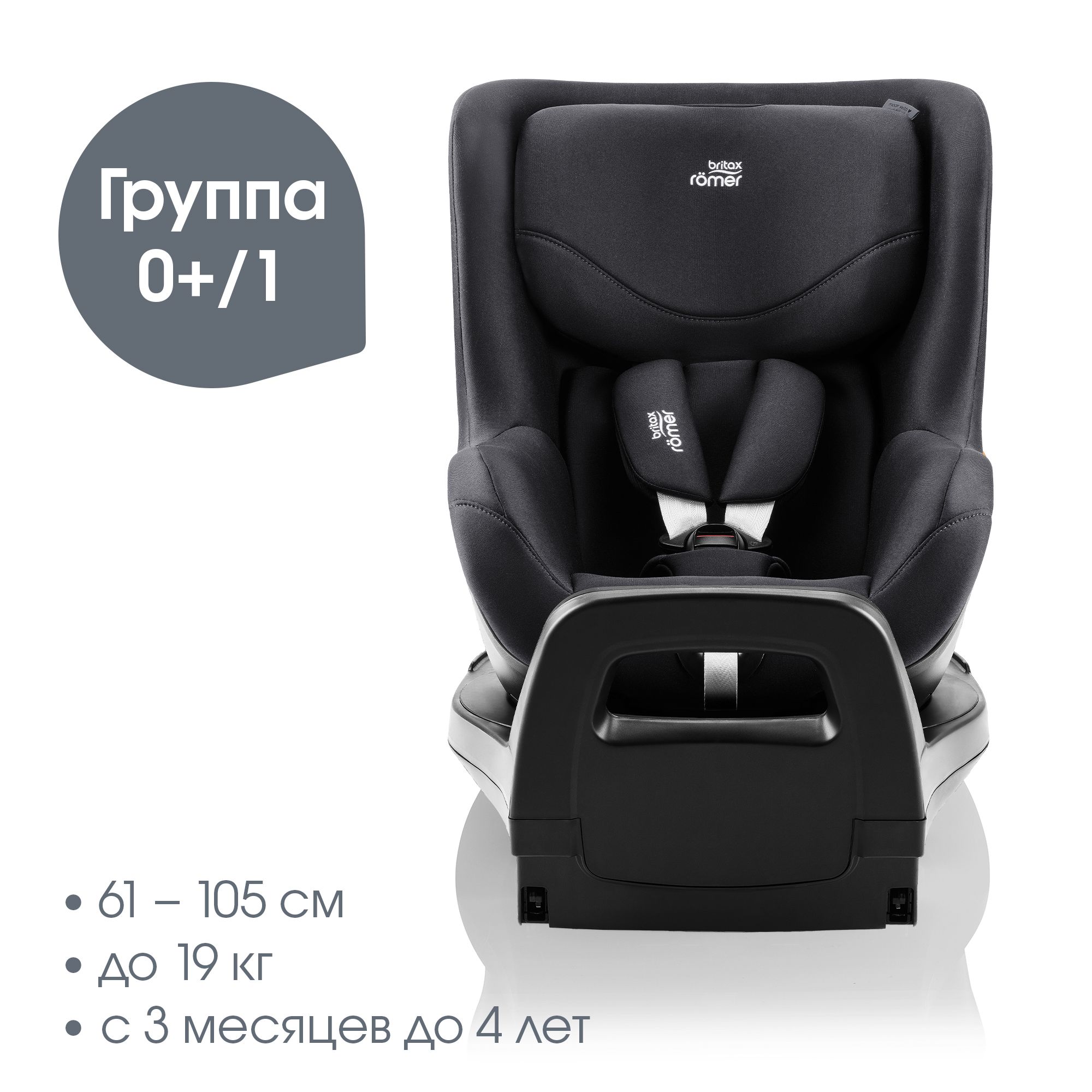 Автокресло Britax Roemer Dualfix Pro M Isofix 0+/1 (0-18 кг) - фото 2