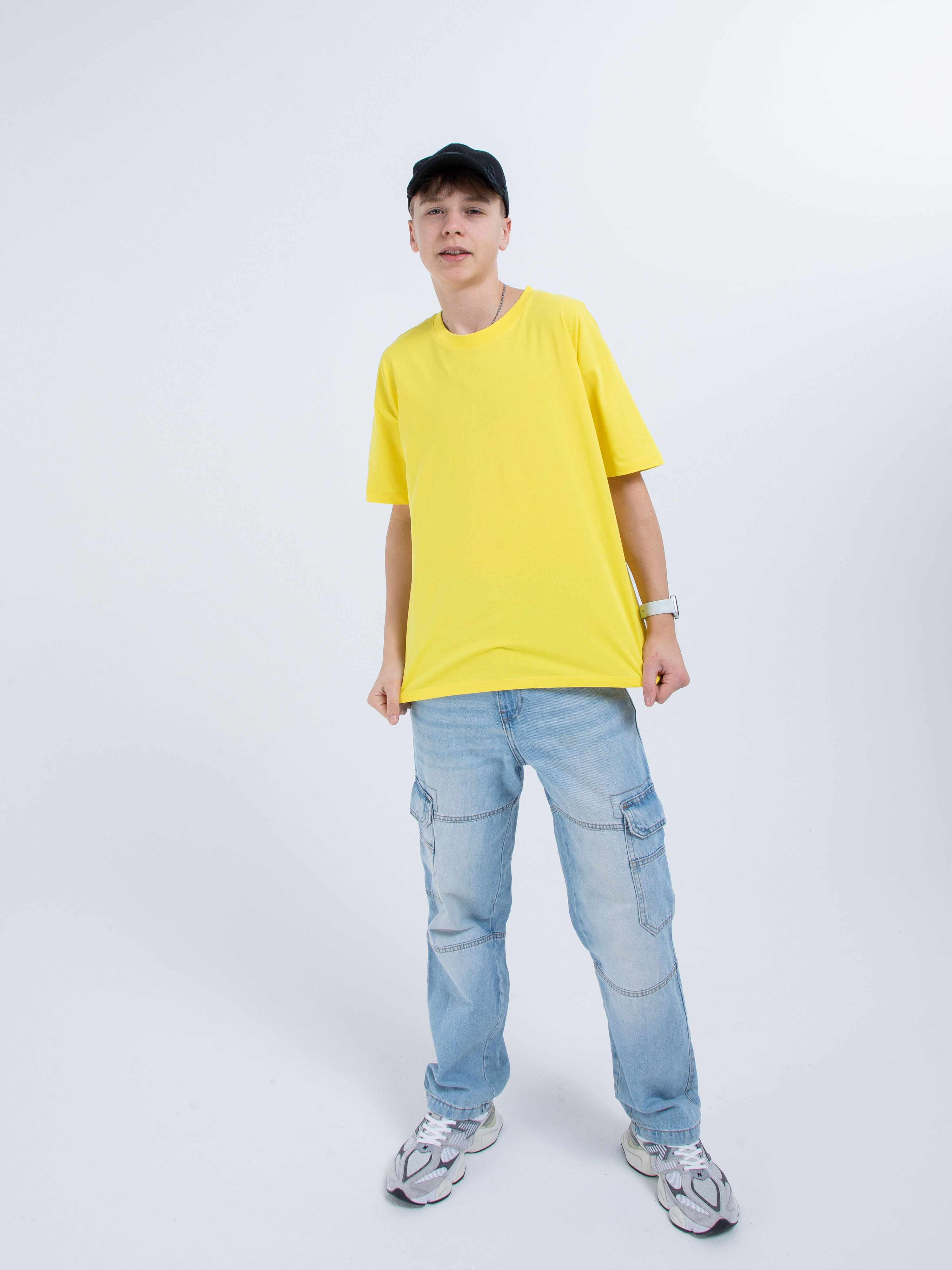 Футболка STELLA MODA 11601._светло-желтый - фото 14