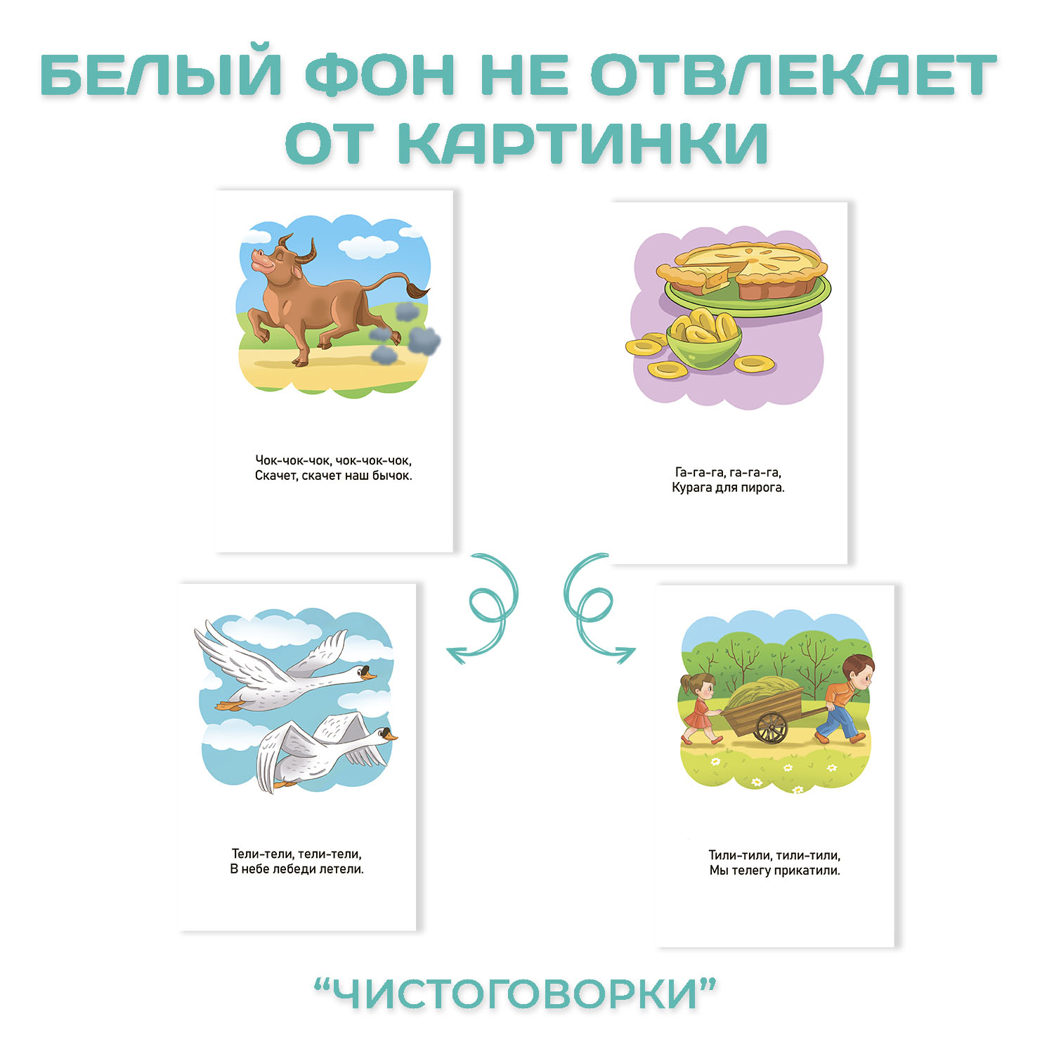 Набор карточек Проф-Пресс развивающие. 3 упаковки по 19 шт 12х18 см. Мой дом+учимся говорить+чистоговорки - фото 6