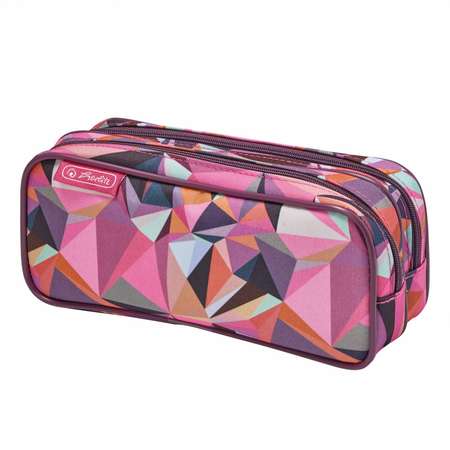 Пенал книжка Herlitz Wild Animals Purple
