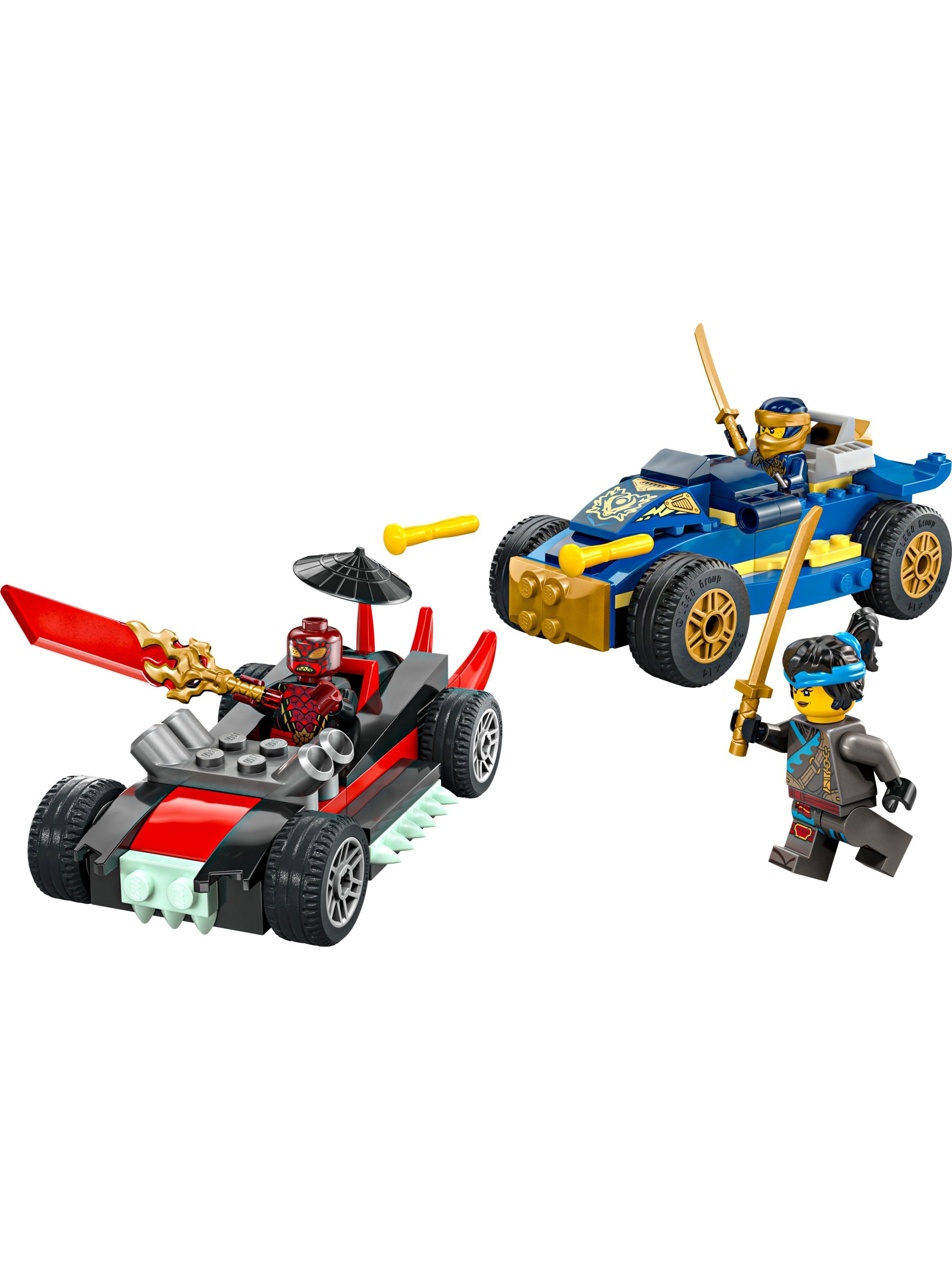 Конструктор LEGO NINJAGO Роуг против Дрикс 111 дет. - фото 9