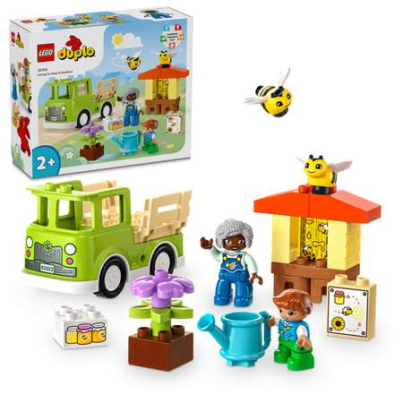 Конструктор LEGO DUPLO Уход за пчелами и ульями блочный