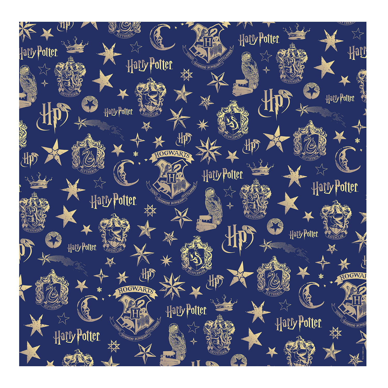 Бумага упаковочная ND PLAY Harry Potter 70*100см 2шт 278535 - фото 1