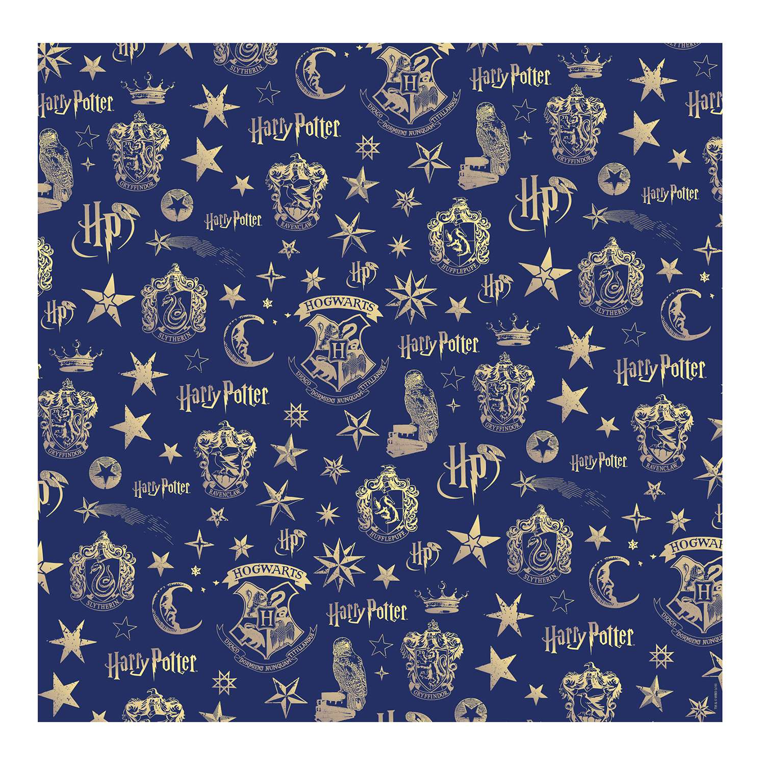 Бумага упаковочная ND PLAY Harry Potter 70*100см 2шт 278535 - фото 1