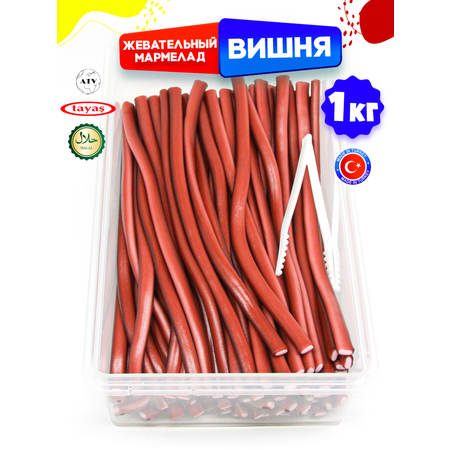 Жевательный мармелад TAYAS Жевательный мармелад DAMLA TAYAS трубочки со вкусом вишни