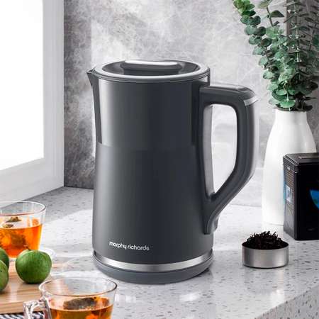 Электрический чайник Morphy Richards с выбором температуры harmony mr6070g серый