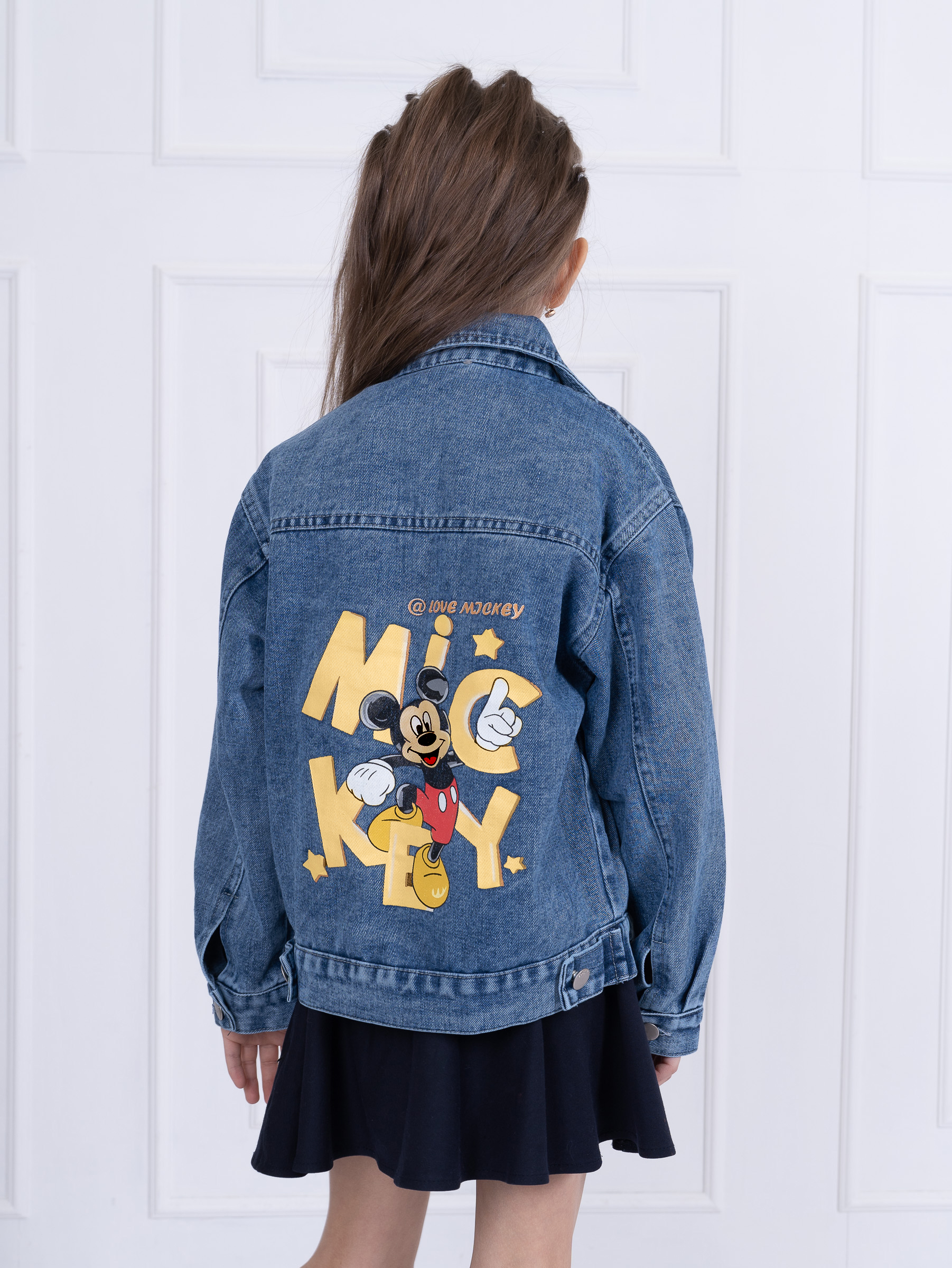 Джинсовая куртка TiGaDa куртка\джинсовая\детская\ - фото 12