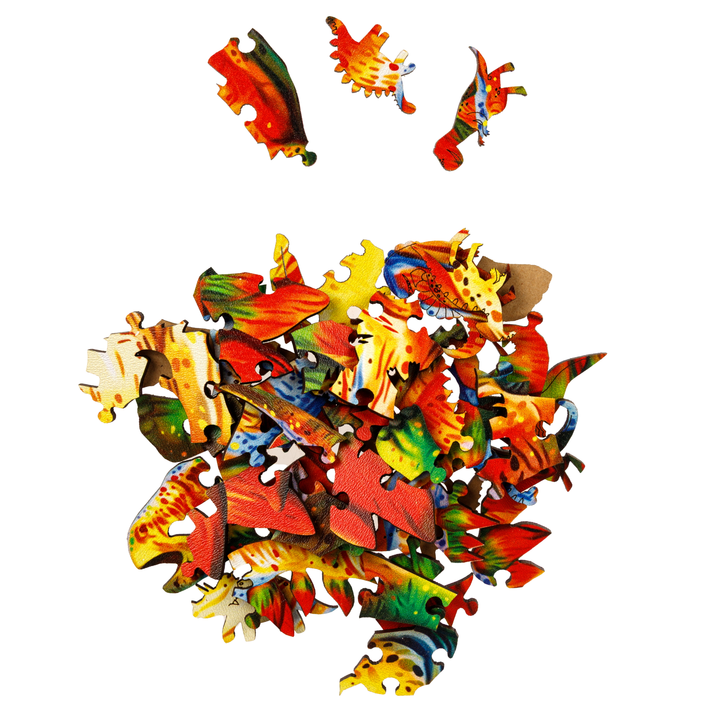 Пазл 1TOY динозавр Стегозавр для детей деревянный - фото 12