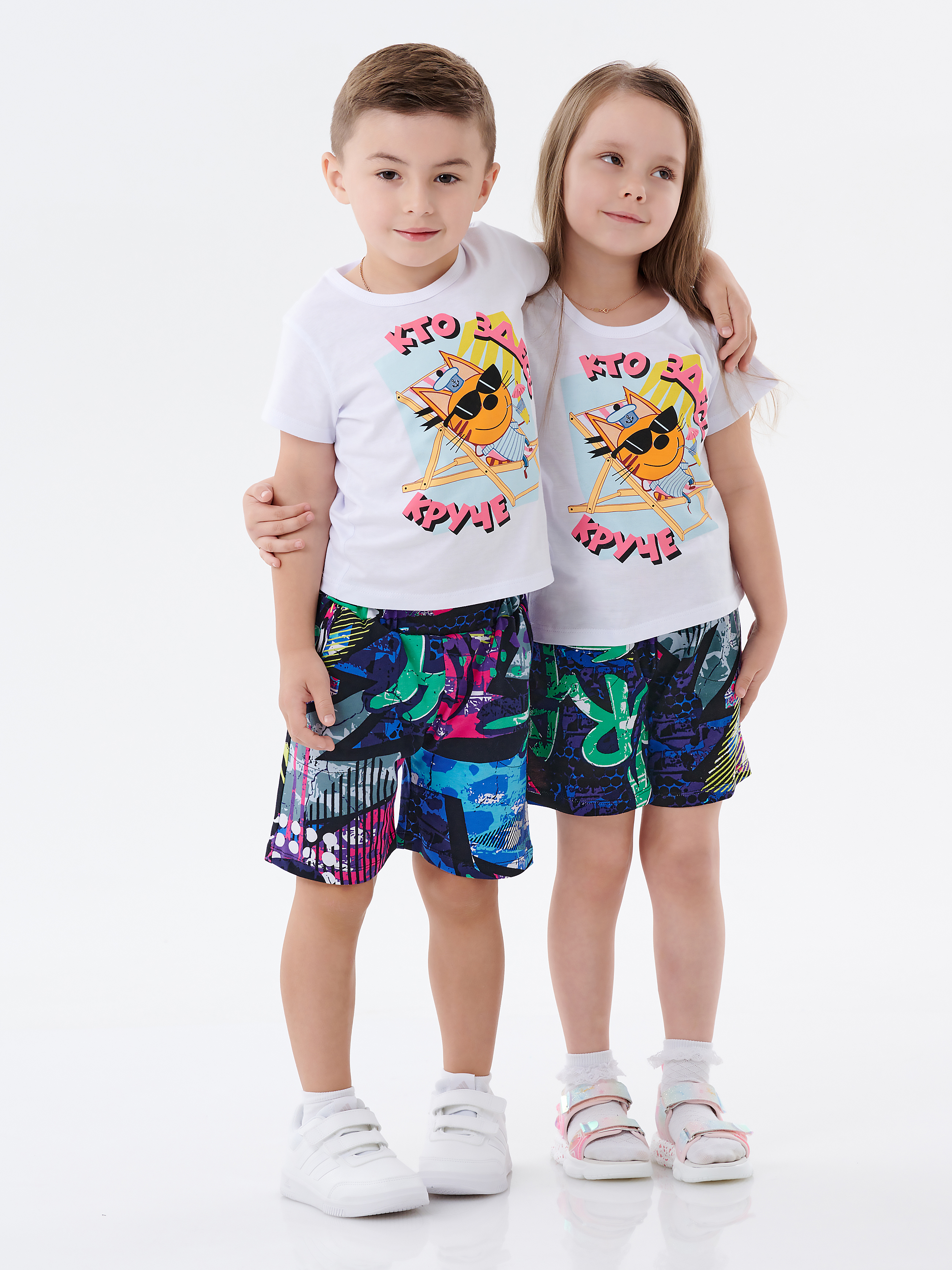 Пижама КрутышОк К-036 белый, абстракция - фото 9