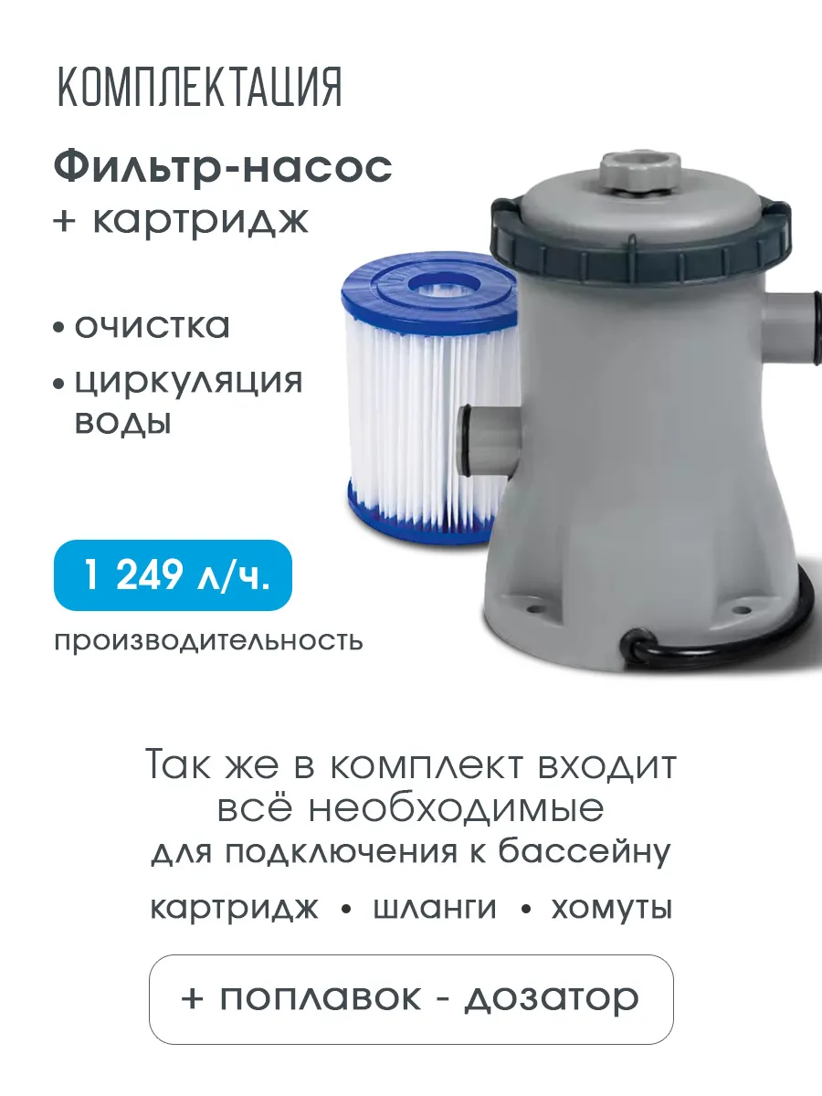 Бассейн Bestway Прямоугольный - фото 5