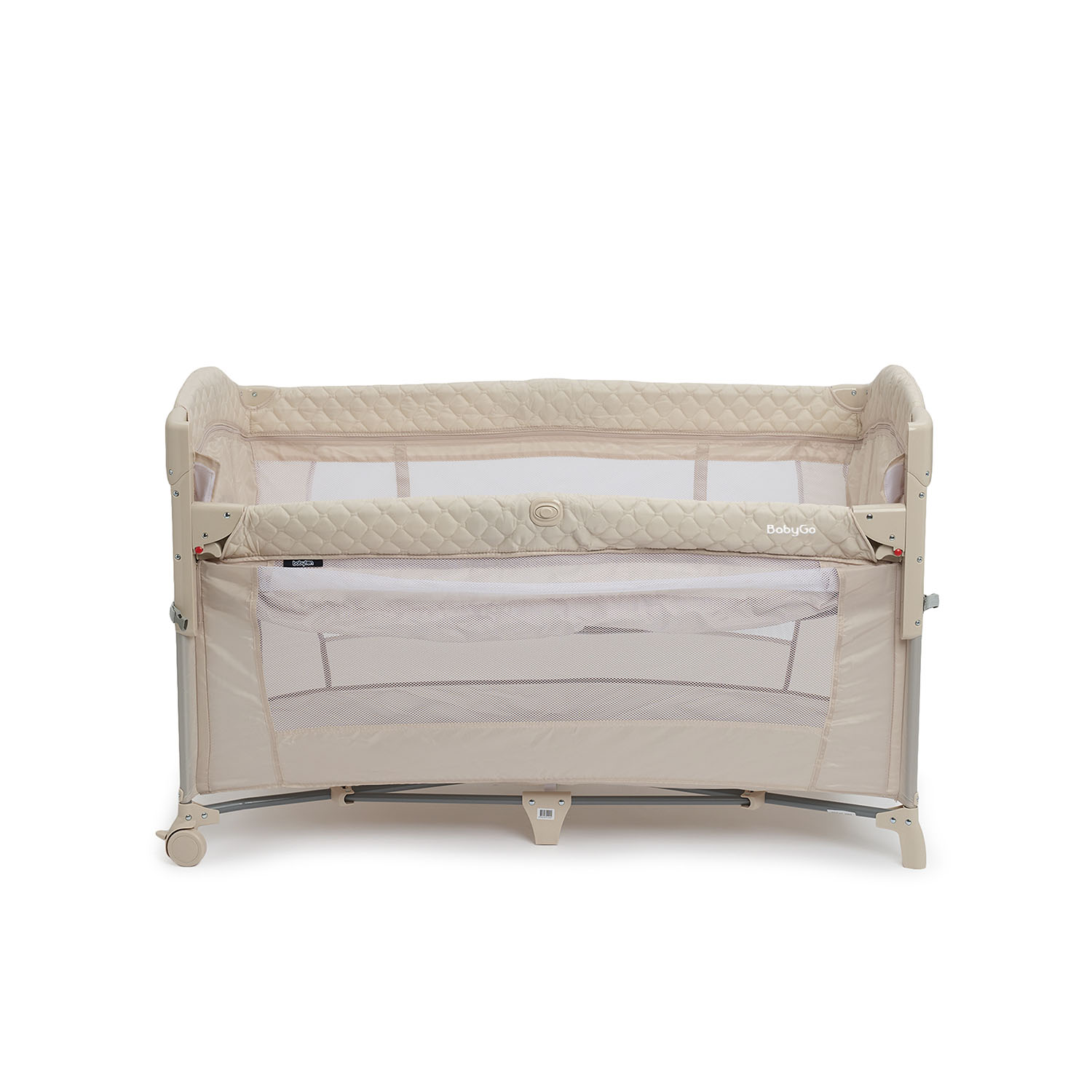 Манеж кровать BabyGo Sleepy New бежевый UP650S - фото 8