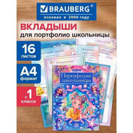 Папка-портфолио Brauberg А4