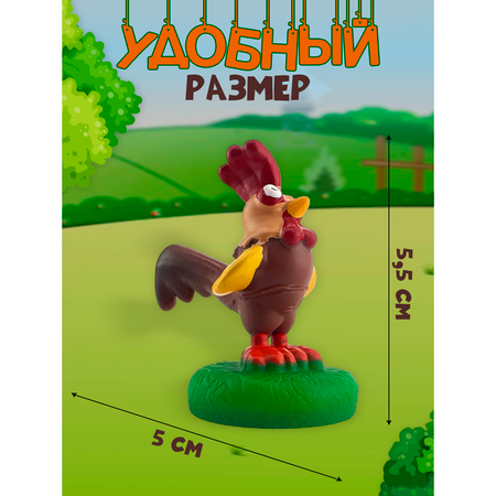 Журналы с 3 игрушками DeAgostini Животные на ферме