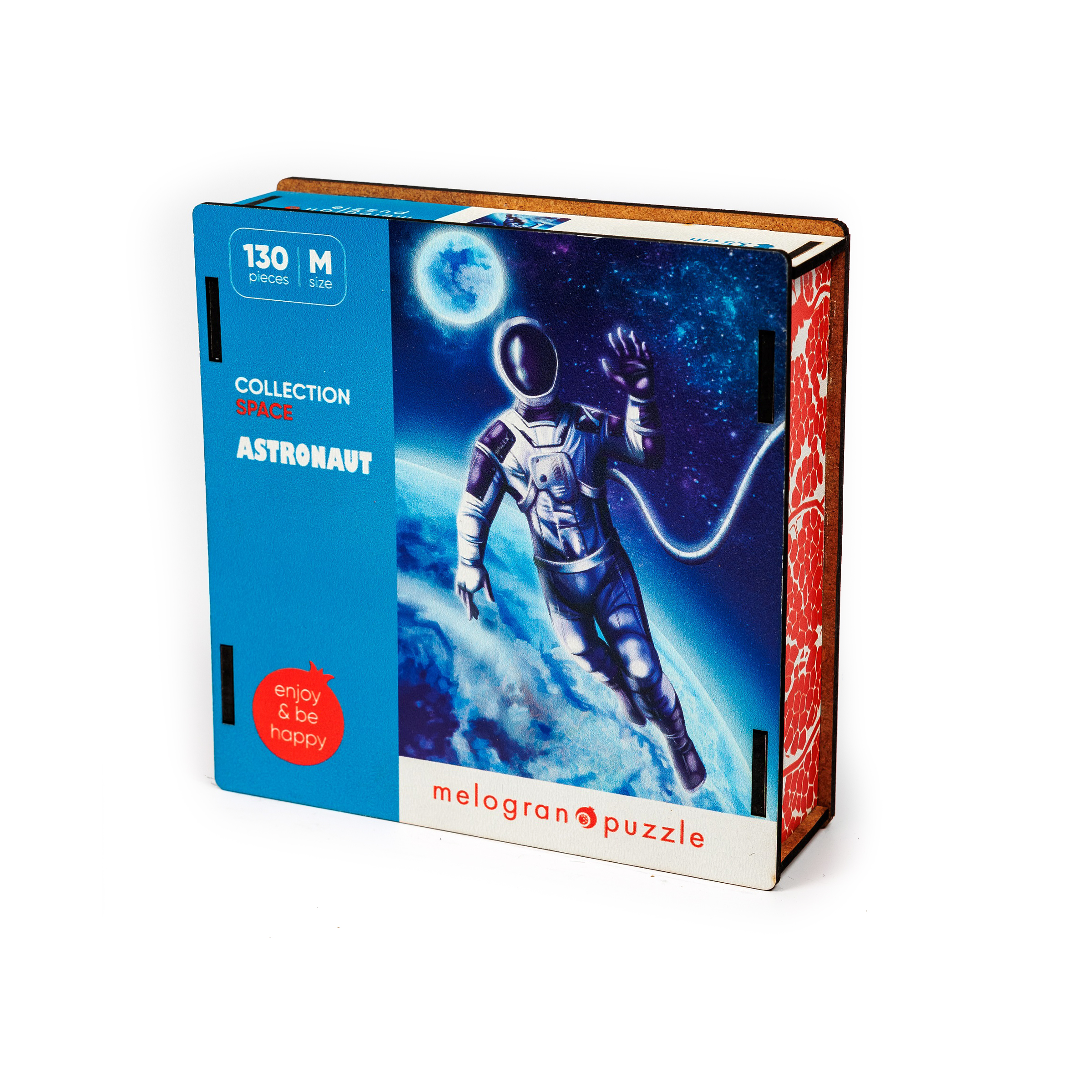 Пазл 1TOY Космонавт деревянный - фото 16