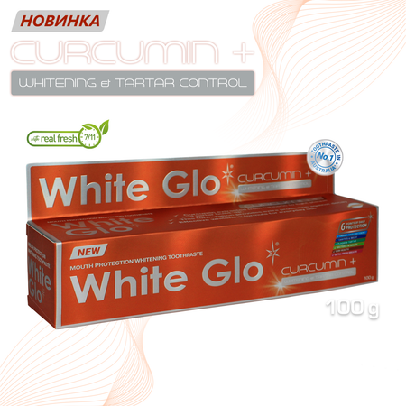 Зубная паста WHITE GLO