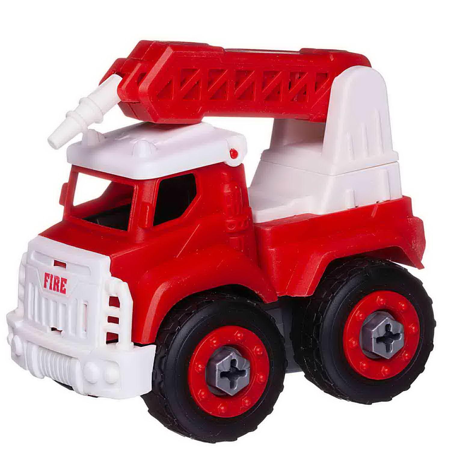 Пожарная машина Abtoys конструктор C-00432 - фото 3