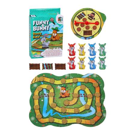 Настольная игра Наша Игрушка Веселый кролик