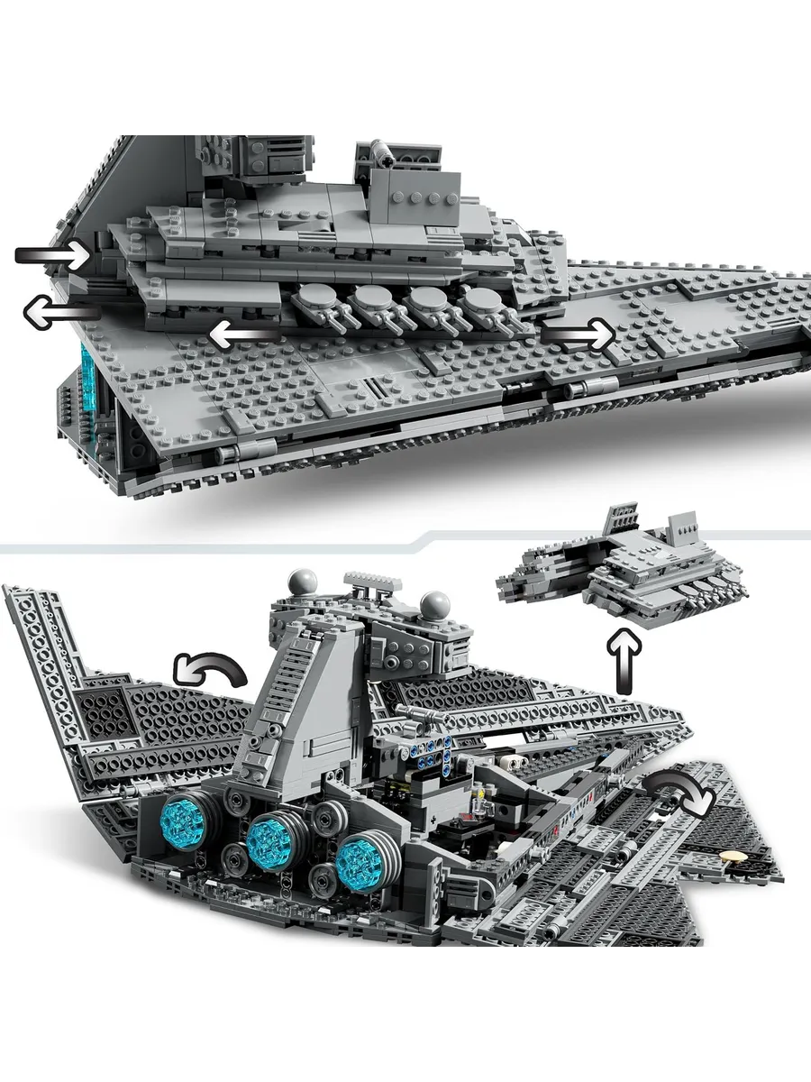 Конструктор LEGO Star Wars 1555 дет. - фото 8
