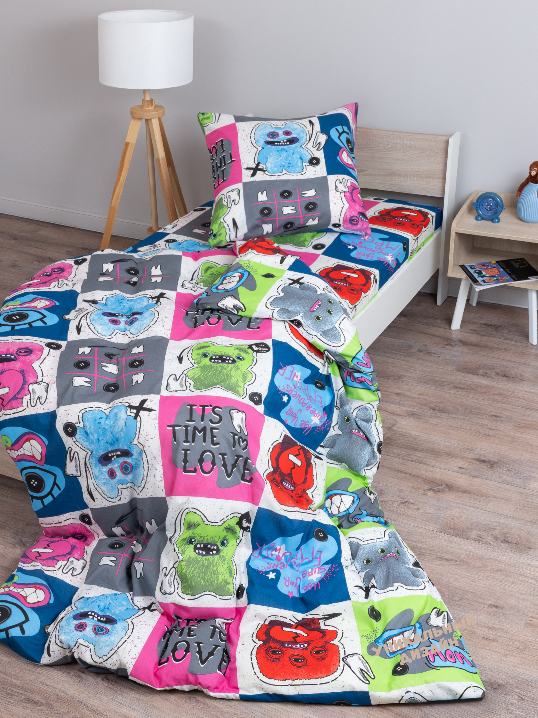 Комплект постельного белья Galtex полутораспальный 3 предм. - фото 5