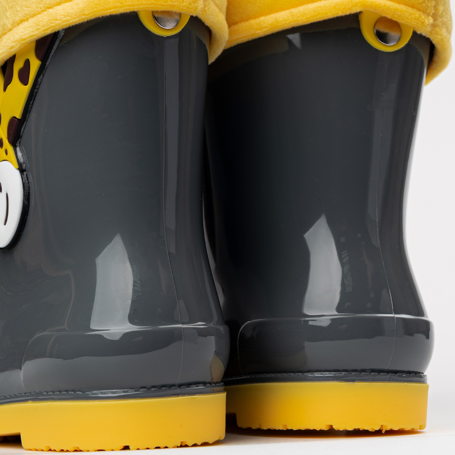 Резиновые сапоги TikkaGo 7B04_2025-04_grey-yellow - фото 4