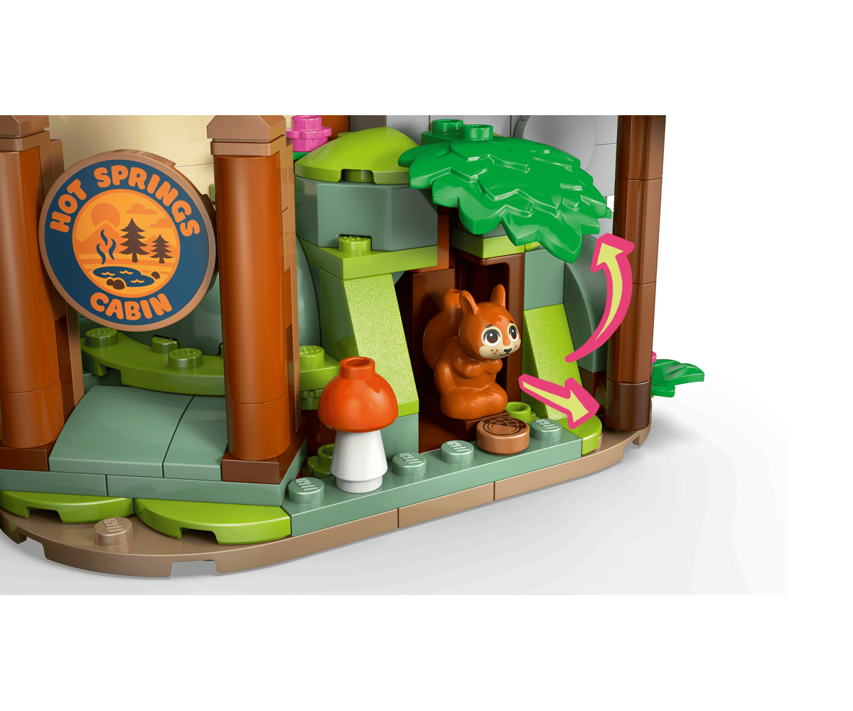 Конструктор LEGO Friends Уютная лесная хижина осенью 1229 дет. - фото 4