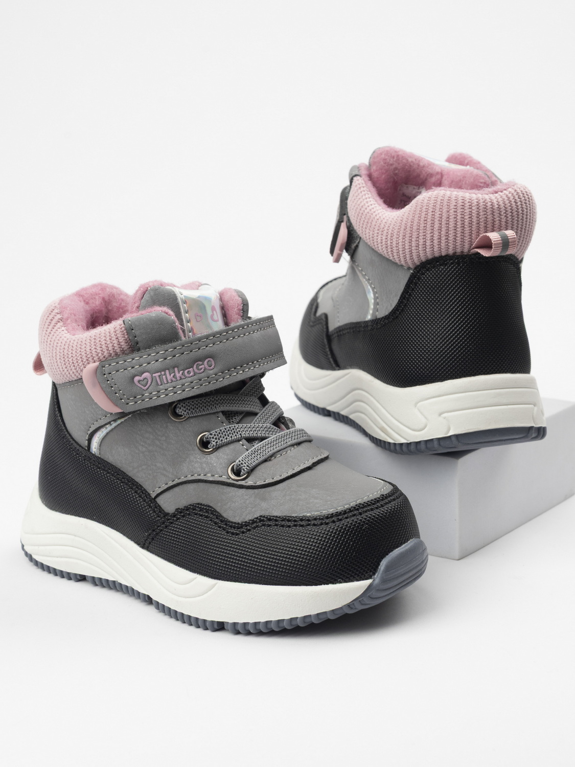 Ботинки TikkaGo 5A04_77252-1_grey-pink - фото 2