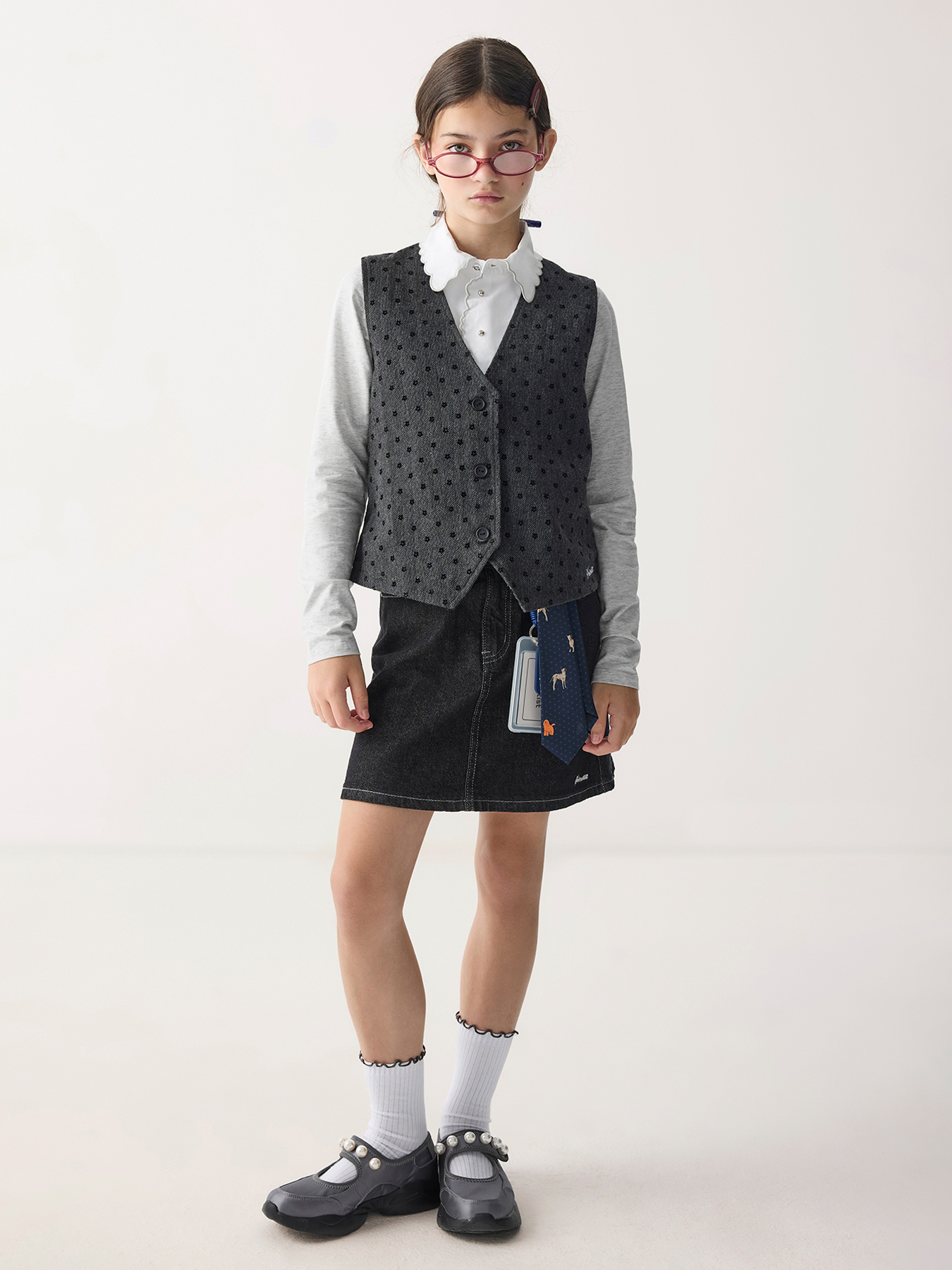 Жилет Happy Baby 88398-1_black flower - фото 3