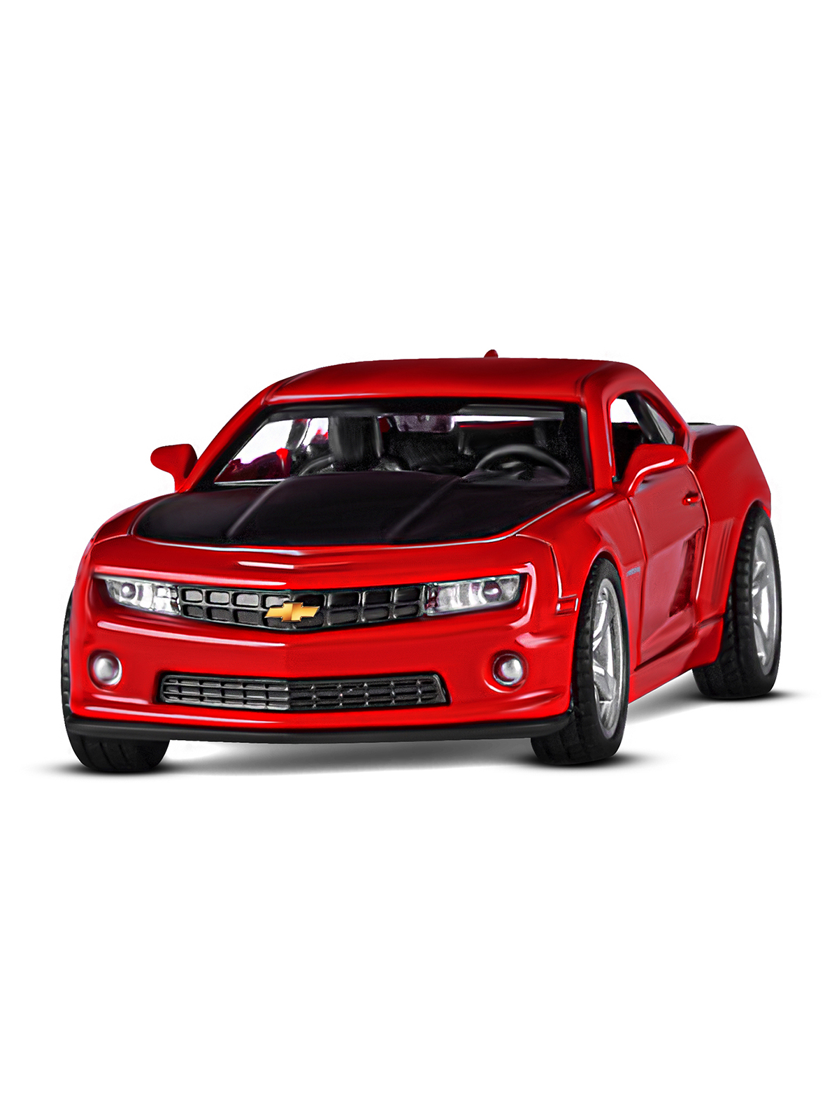 Автомобиль АВТОпанорама Chevrolet Camaro SS 1:43 JB1251557 - фото 10