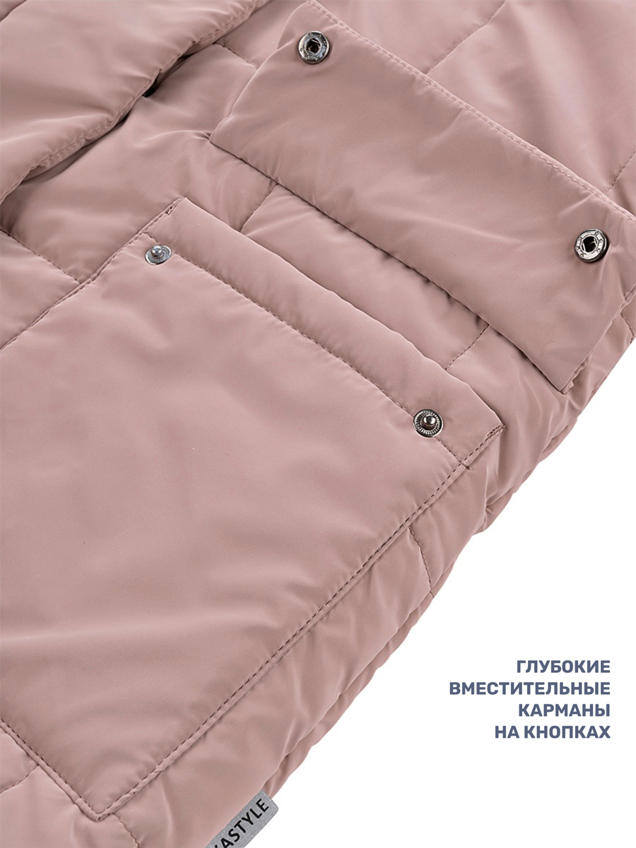 Пальто NIKASTYLE 6з9024 какао - фото 12