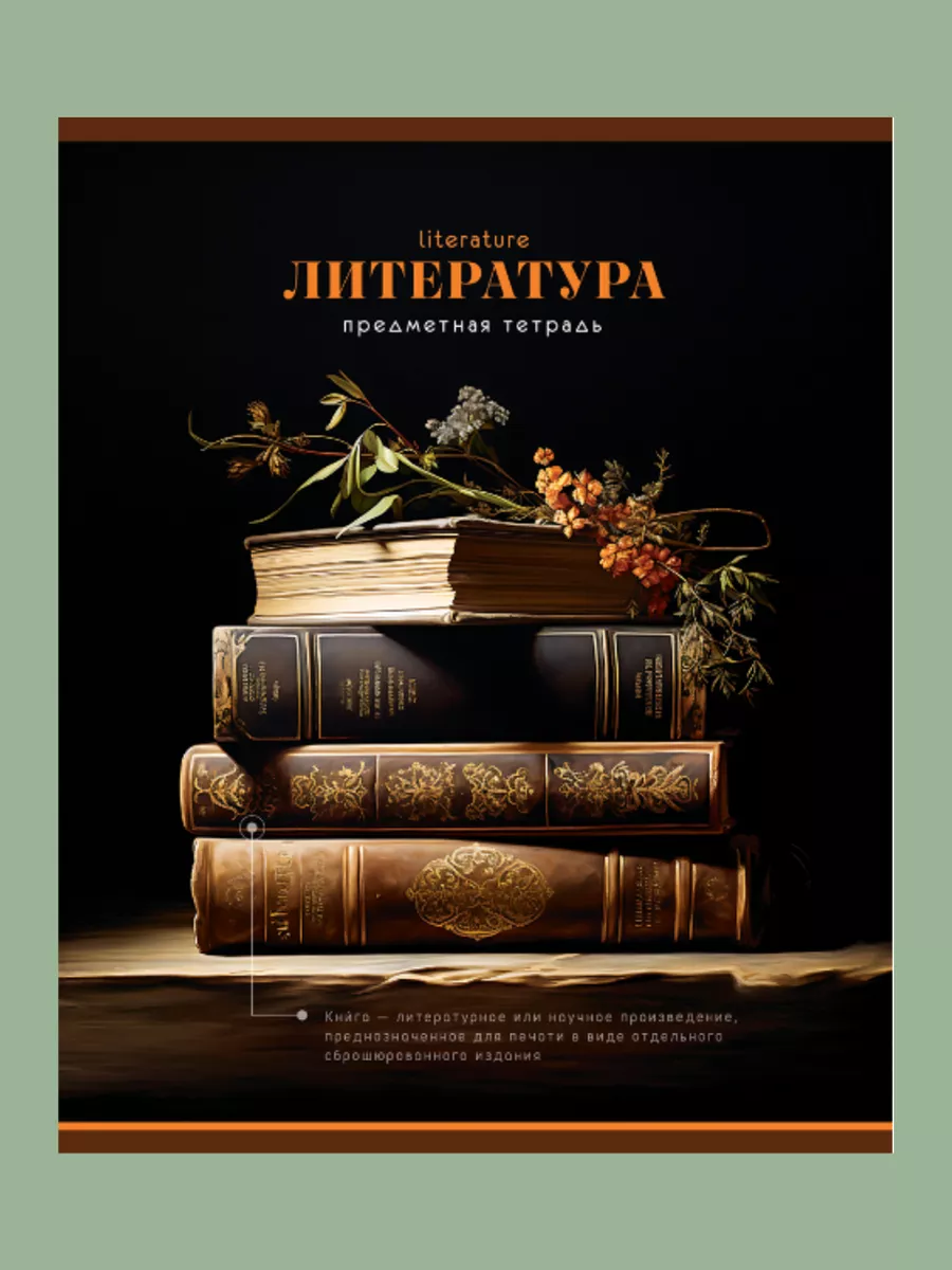 Тетрадь BG 40 лист. 12 шт. (Алгебра, Английский язык, Биология, Физика, География, Геометрия, История, Литература, Русский язык, Химия) - фото 13