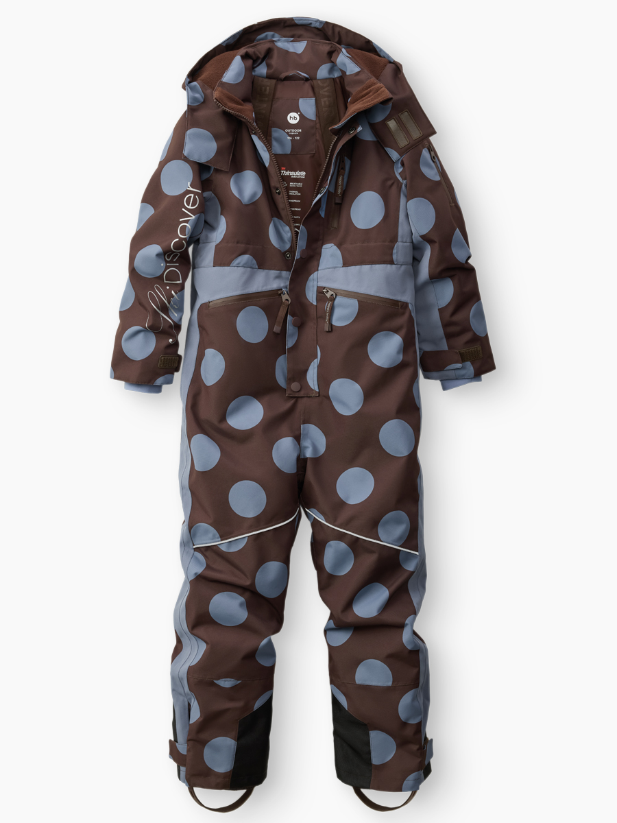 Комбинезон Happy Baby 89115_brown&blue - фото 4