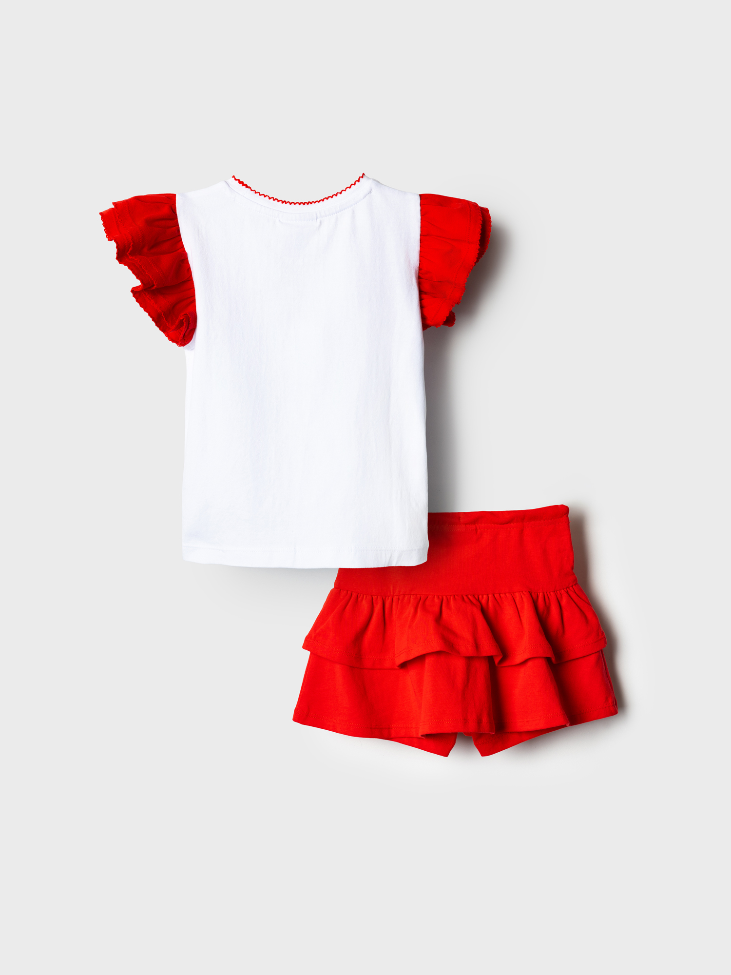 Футболка и юбка-шорты PlayToday 12622119 - фото 7