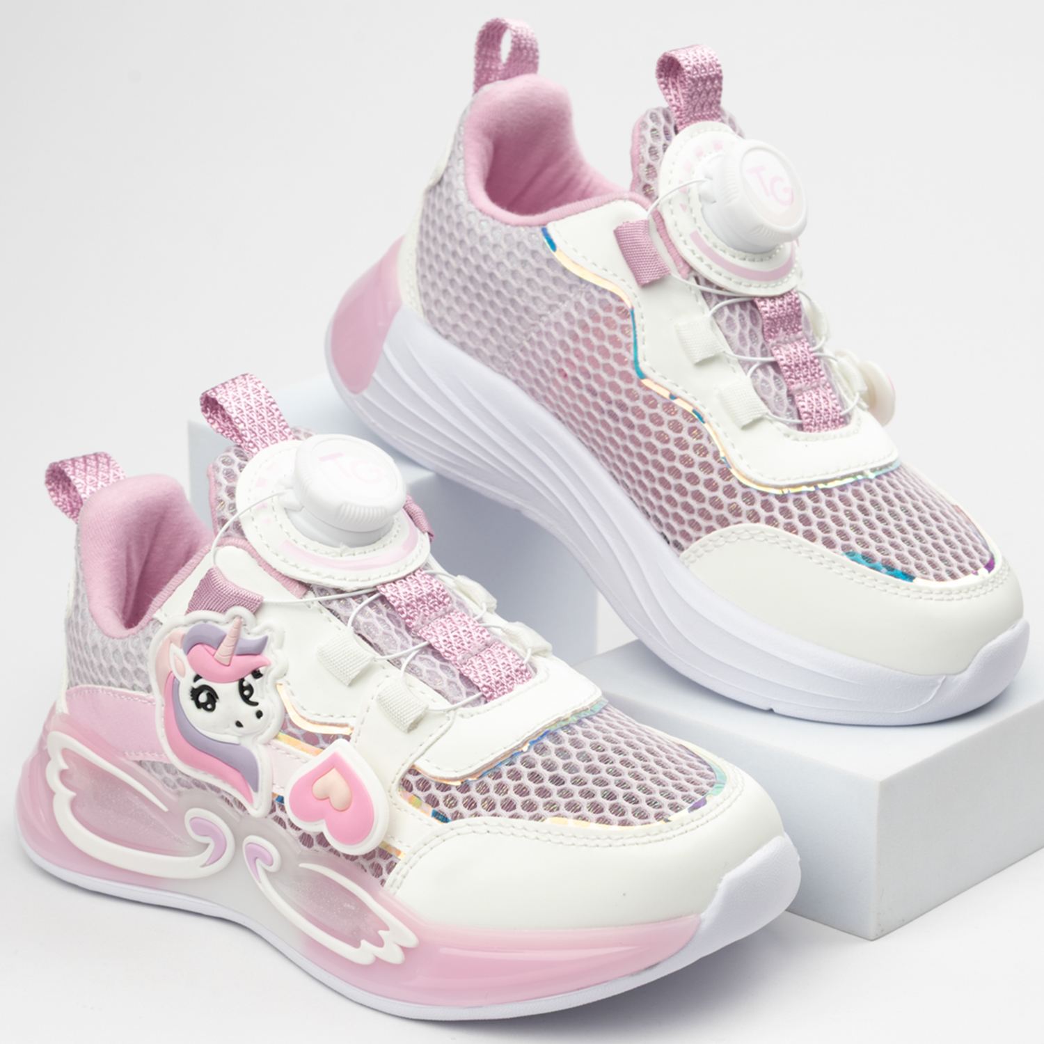 Кроссовки TikkaGo 2G13_24015_white-lilac - фото 1