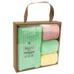 Полотенце BRAVO Гамма 50*80+30*30х3шт 4 шт.