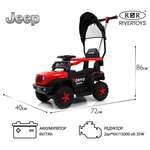 Электромобиль RIVERTOYS G003GG-RED С пультом ДУ