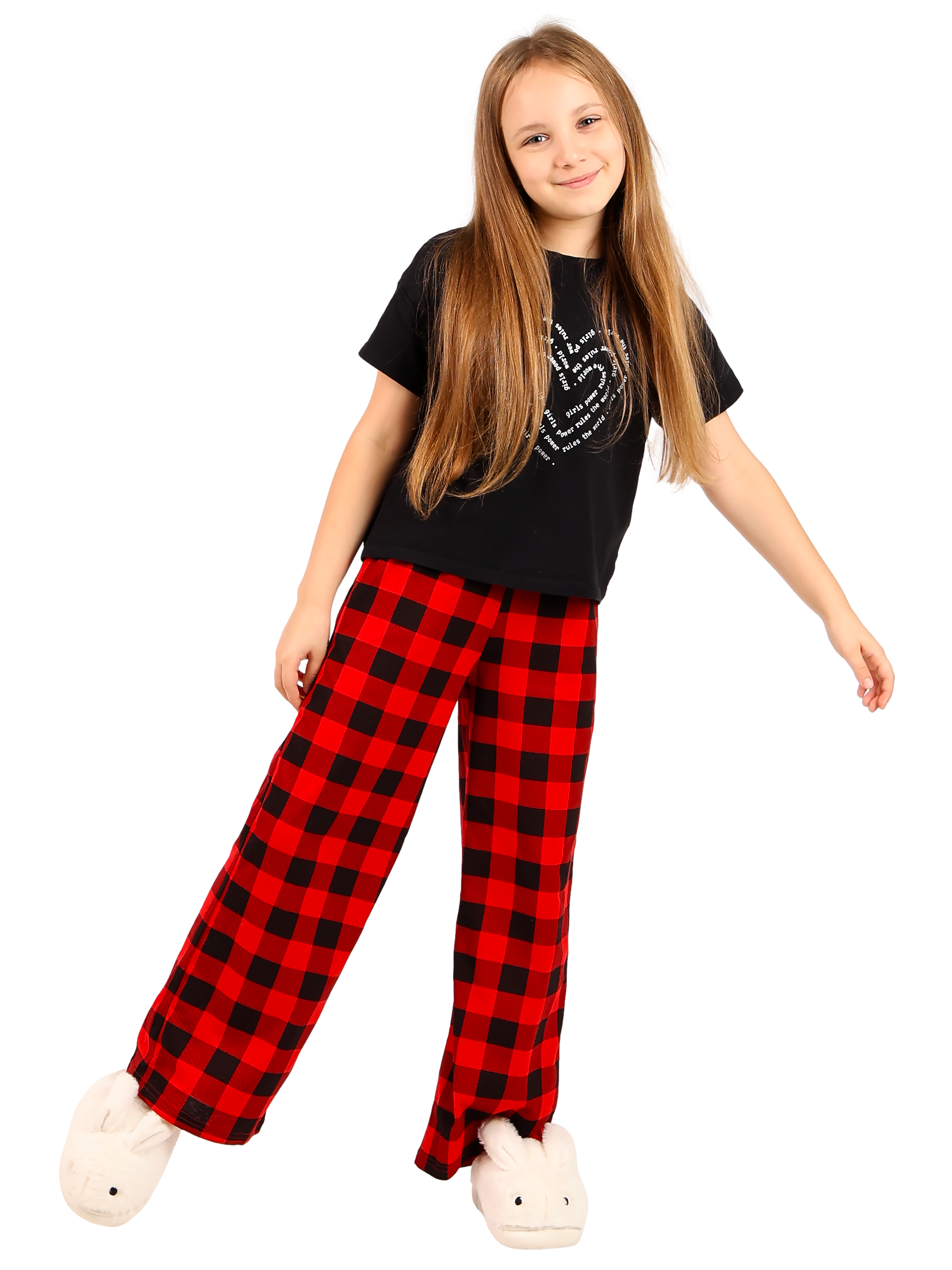 Брюки ДО-Детская Одежда 6307К/красный - фото 8